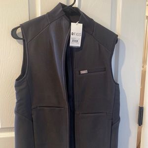 NWT Figs fleece vest.